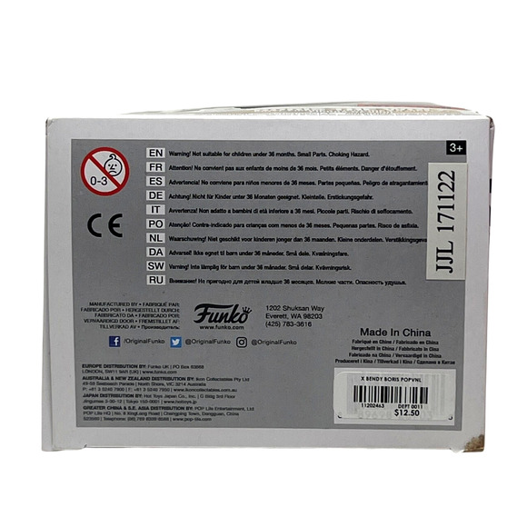 Funko POP! Games #280 Boris the Wolf Bendy Got Topic Exclusive Pre-Release - Picture 6 of 8